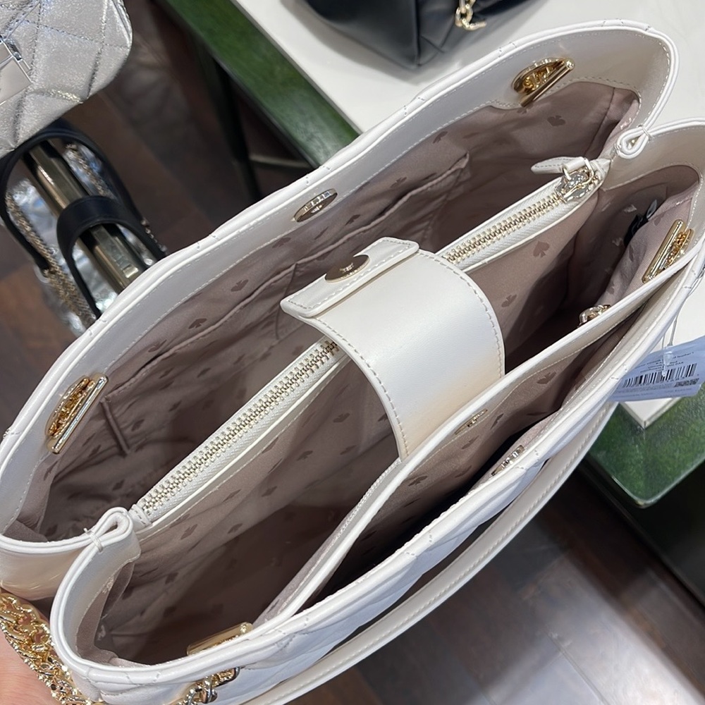 Kate Spade Carey Tote 
COLOR:
Parchment
NWT - Picture 12 of 16